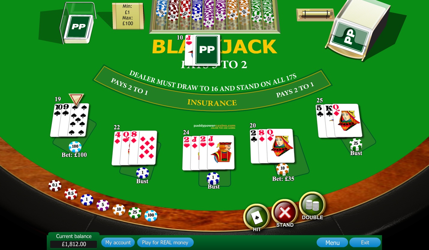 blackjack pc