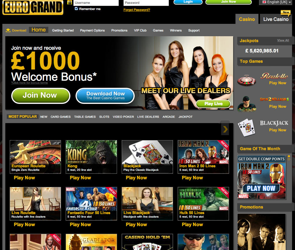 online casino euro casino